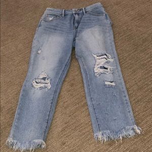 Kendall & Kylie mom jeans